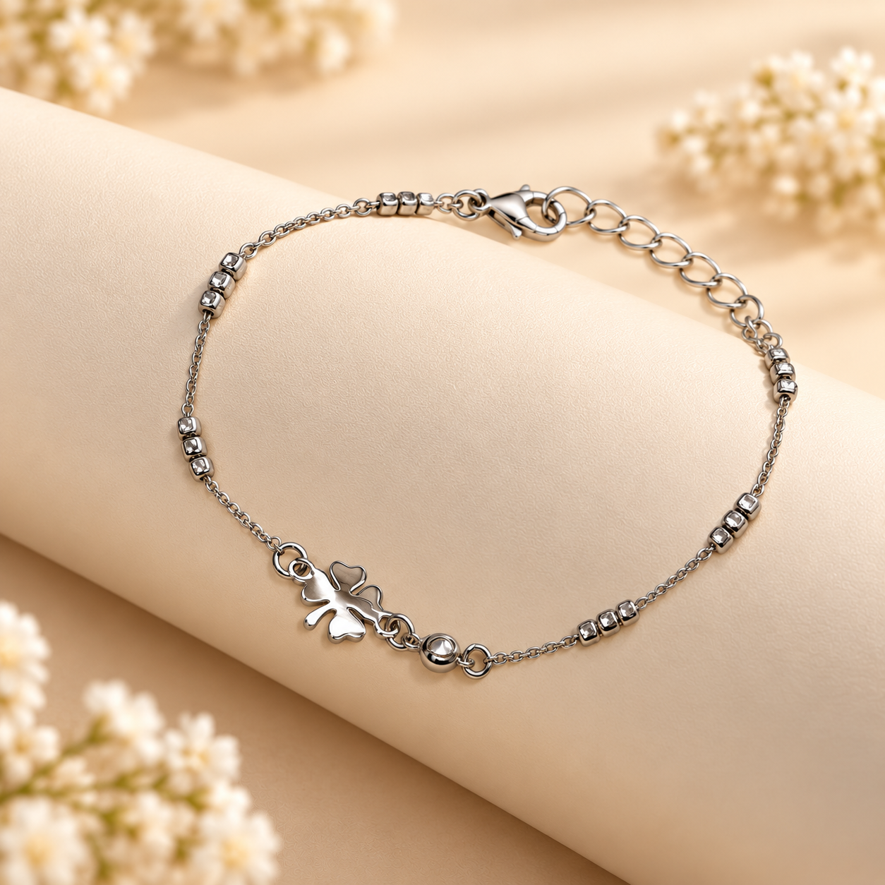Sterling 925 Silver Butterfly Bracelet for Girls | Anti-Tarnish Adjustable Bracelet