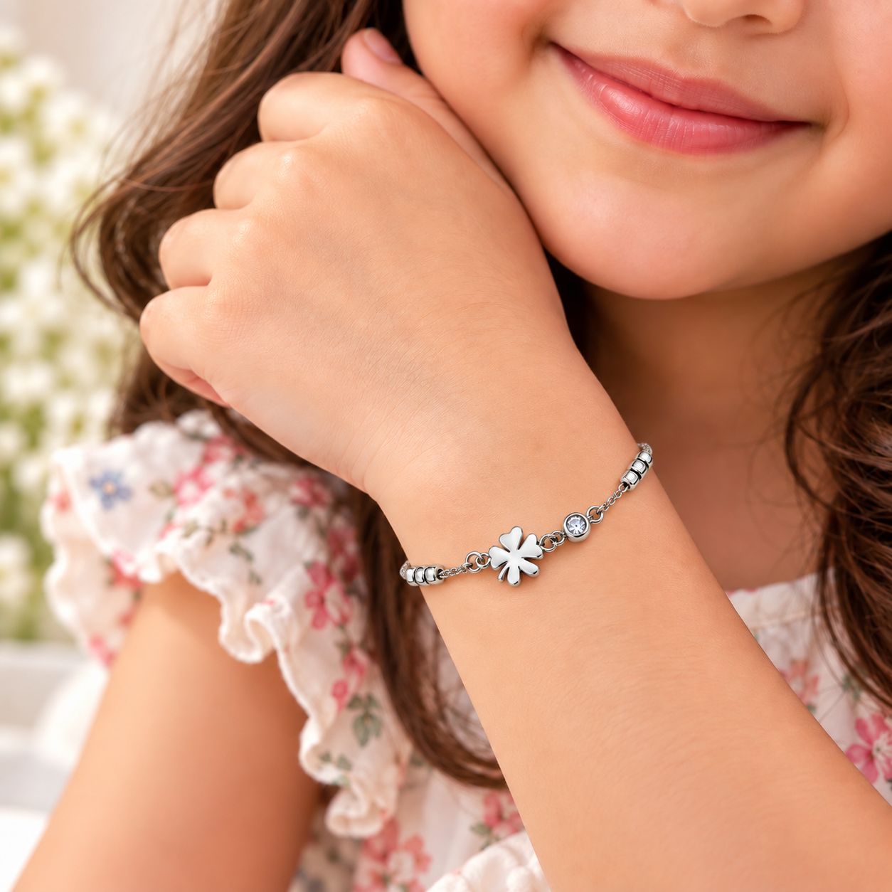Sterling 925 Silver Butterfly Bracelet for Girls | Anti-Tarnish Adjustable Bracelet